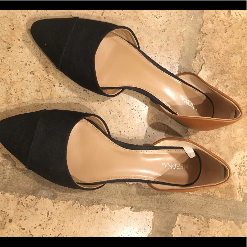 Two toned flats